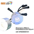 3W 80mm ümmargune LED DMX Pixel Light